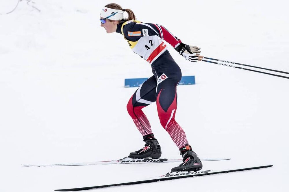 10.12.2017, Davos, Switzerland (SUI):Ingvild Flugstad Oestberg (NOR) - FIS world cup cross-country, 10km women, Davos (SUI). www.nordicfocus.com. © Modica/NordicFocus. Every downloaded picture is fee-liable.