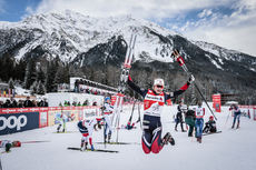 NordicFocus 01.01.2018, Lenzerheide, Switzerland (SUI):Ingvild Oestberg (NOR) - FIS world cup cross-country, tour de ski, pursuit women, Lenzerheide (SUI). www.nordicfocus.com. © Modica/NordicFocus. Every downloaded picture is fee-liable.