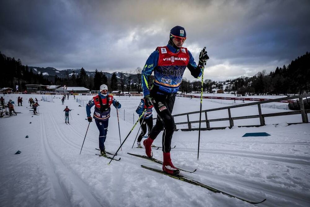 02.01.2018, Oberstdorf, Germany (GER):Alexey Poltoranin (KAZ) - FIS world cup cross-country, tour de ski, training, Oberstdorf (GER). www.nordicfocus.com. © Modica/NordicFocus. Every downloaded picture is fee-liable.