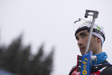 NordicFocus 03.01.2018, Oberhof, Germany (GER):Martin Fourcade (FRA) - IBU world cup biathlon, training, Oberhof (GER). www.nordicfocus.com. © Manzoni/NordicFocus. Every downloaded picture is fee-liable.