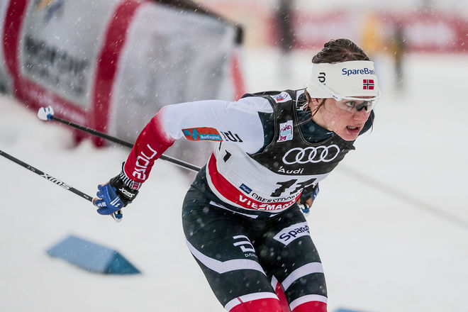 03.01.2018, Oberstdorf, Germany (GER):Maiken Caspersen Falla (NOR) - FIS world cup cross-country, tour de ski, individual sprint, Oberstdorf (GER). www.nordicfocus.com. © Modica/NordicFocus. Every downloaded picture is fee-liable.