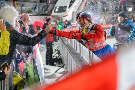 NordicFocus 30.12.2017, Oberstdorf, Germany (GER):Kamil Stoch (POL) - FIS world cup ski jumping, four hills tournament, individual HS137, Oberstdorf (GER). www.nordicfocus.com. © Rauschendorfer/NordicFocus. Every downloaded picture is fee-liable.