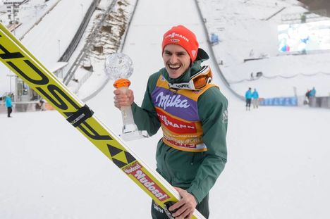 NordicFocus 01.01.2018, Garmisch-Partenkirchen, Germany (GER):Richard Freitag (GER) - FIS world cup ski jumping, four hills tournament, individual HS140, Garmisch-Partenkirchen (GER). www.nordicfocus.com. © Rauschendorfer/NordicFocus. Every downloaded picture is fe