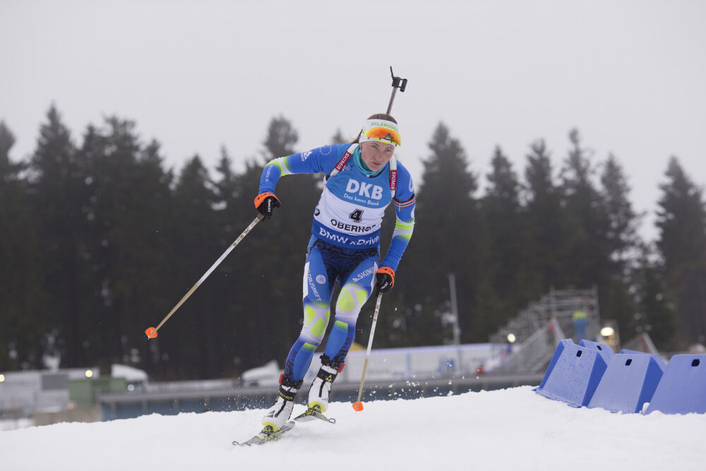 04.01.2018, Oberhof, Germany (GER):Darya Domracheva (BLR) -  IBU world cup biathlon, sprint women, Oberhof (GER). www.nordicfocus.com. © Manzoni/NordicFocus. Every downloaded picture is fee-liable.