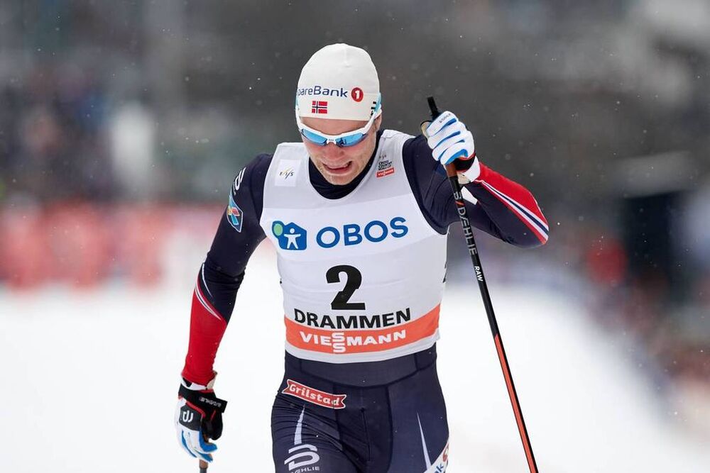 08.03.2017, Drammen, Norway (NOR):Eirik Brandsdal (NOR) - FIS world cup cross-country, individual sprint, Drammen (NOR). www.nordicfocus.com. © Rauschendorfer/NordicFocus. Every downloaded picture is fee-liable.