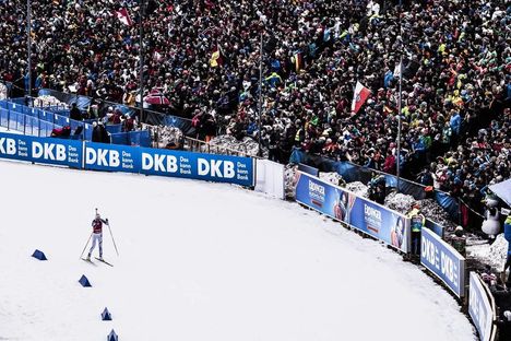 NordicFocus 06.01.2018, Oberhof, Germany (GER):Kaisa Makarainen (FIN) - IBU world cup biathlon, pursuit women, Oberhof (GER). www.nordicfocus.com. © Manzoni/NordicFocus. Every downloaded picture is fee-liable.