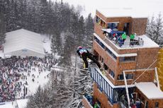 NordicFocus 16.01.2016, Tauplitz/Bad Mitterndorf, Austria (AUT):Gregor Deschwanden (SUI) - FIS ski flying world championships, individual HS225, Tauplitz/Bad Mitterndorf (AUT). www.nordicfocus.com. © Rauschendorfer/NordicFocus. Every downloaded picture is fee-liabl