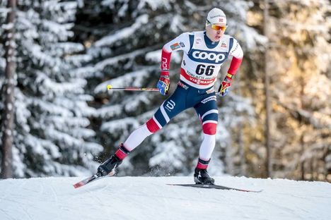 NordicFocus 16.12.2017, Toblach, Italy (ITA):Simen Hegstad Krueger (NOR) - FIS world cup cross-country, 15km men, Toblach (ITA). www.nordicfocus.com. © Modica/NordicFocus. Every downloaded picture is fee-liable.