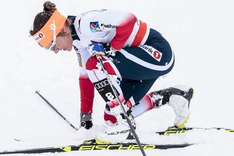 NordicFocus 30.12.2017, Lenzerheide, Switzerland (SUI):Maiken Caspersen Falla (NOR) - FIS world cup cross-country, tour de ski, individual sprint, Lenzerheide (SUI). www.nordicfocus.com. © Modica/NordicFocus. Every downloaded picture is fee-liable.