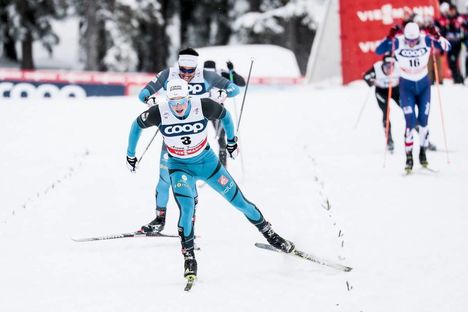 NordicFocus 30.12.2017, Lenzerheide, Switzerland (SUI):Lucas Chanavat (FRA) - FIS world cup cross-country, tour de ski, individual sprint, Lenzerheide (SUI). www.nordicfocus.com. © Modica/NordicFocus. Every downloaded picture is fee-liable.