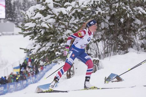 NordicFocus 10.12.2017, Hochfilzen, Austria (AUT):Hilde Fenne (NOR ) - IBU world cup biathlon, relay women, Hochfilzen (AUT). www.nordicfocus.com. © Manzoni/NordicFocus. Every downloaded picture is fee-liable.
