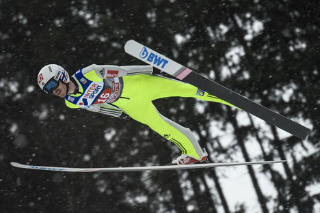 NordicFocus 04.01.2018, Innsbruck, Austria (AUT):Andreas Stjernen (NOR) - FIS world cup ski jumping, four hills tournament, individual HS130, Innsbruck (AUT). www.nordicfocus.com. © Thibaut/NordicFocus. Every downloaded picture is fee-liable.
