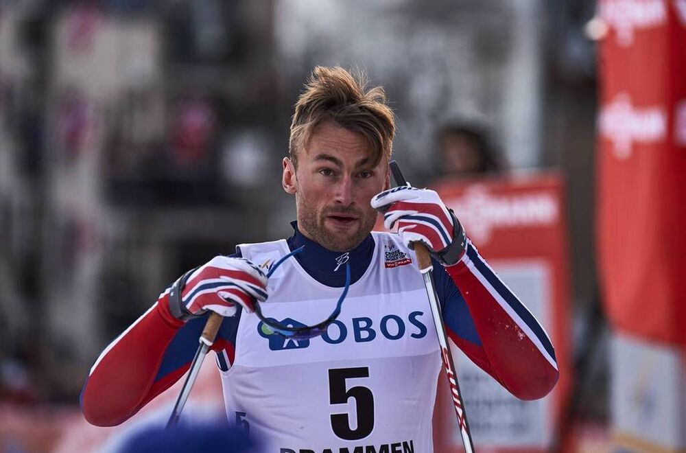 03.02.2016, Drammen, Norway (NOR):Petter Northug (NOR) - FIS world cup cross-country, individual sprint, Drammen (NOR). www.nordicfocus.com. © Felgenhauer/NordicFocus. Every downloaded picture is fee-liable.