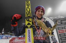 NordicFocus 06.01.2018, Bischofshofen, Austria (AUT):Kamil Stoch (POL) - FIS world cup ski jumping, four hills tournament, individual HS140, Bischofshofen (AUT). www.nordicfocus.com. © Thibaut/NordicFocus. Every downloaded picture is fee-liable.