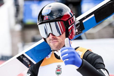 NordicFocus 13.01.2018, Val di Fiemme, Italy (ITA):Magnus Hovdal Moan (NOR) - FIS world cup nordic combined, team sprint HS134/2x7.5km, Val di Fiemme (ITA). www.nordicfocus.com. © Modica/NordicFocus. Every downloaded picture is fee-liable.