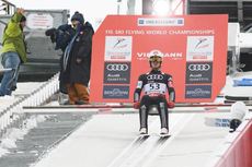 NordicFocus 18.01.2018, Oberstdorf, Germany (GER):Daniel Andre Tande (NOR) - FIS ski flying world championships, training, individual HS225, Oberstdorf (GER). www.nordicfocus.com. © Rauschendorfer/NordicFocus. Every downloaded picture is fee-liable.