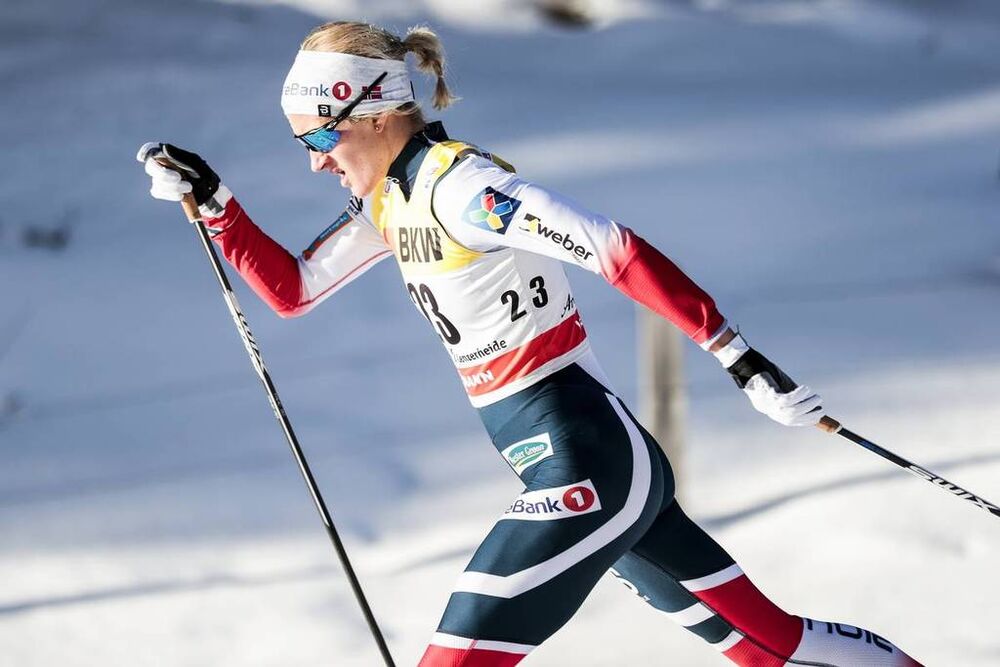 31.12.2017, Lenzerheide, Switzerland (SUI):Kathrine Rolsted Harsem (NOR) - FIS world cup cross-country, tour de ski, 10km women, Lenzerheide (SUI). www.nordicfocus.com. © Modica/NordicFocus. Every downloaded picture is fee-liable.