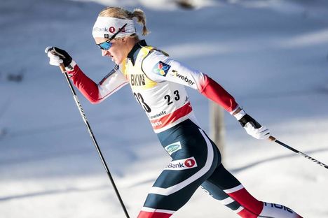 NordicFocus 31.12.2017, Lenzerheide, Switzerland (SUI):Kathrine Rolsted Harsem (NOR) - FIS world cup cross-country, tour de ski, 10km women, Lenzerheide (SUI). www.nordicfocus.com. © Modica/NordicFocus. Every downloaded picture is fee-liable.