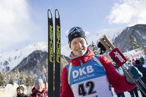 NordicFocus 19.01.2018, Antholz, Italy (ITA):Johannes Thingnes Boe (NOR) - IBU world cup biathlon, sprint men, Antholz (ITA). www.nordicfocus.com. © Manzoni/NordicFocus. Every downloaded picture is fee-liable.