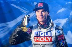 NordicFocus 20.01.2018, Oberstdorf, Germany (GER):Daniel Andre Tande (NOR) - FIS ski flying world championships, medals, Oberstdorf (GER). www.nordicfocus.com. © Rauschendorfer/NordicFocus. Every downloaded picture is fee-liable.