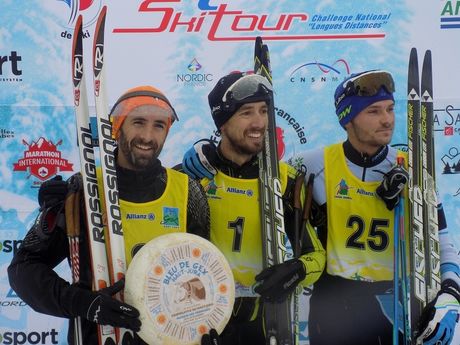 Podium H 42 Belles Combes Marathon Ski Tour 2018