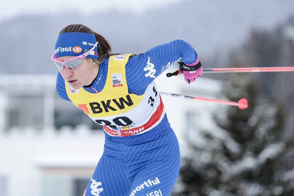 09.12.2017, Davos, Switzerland (SUI):Greta Laurent (ITA) - FIS world cup cross-country, individual sprint, Davos (SUI). www.nordicfocus.com. © Modica/NordicFocus. Every downloaded picture is fee-liable.