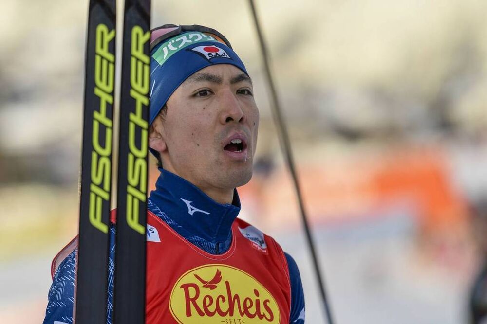 26.01.2018, Seefeld, Austria (AUT):Akito Watabe (JPN) - FIS world cup nordic combined, individual gundersen HS109/5km, Seefeld (AUT). www.nordicfocus.com. © Thibaut/NordicFocus. Every downloaded picture is fee-liable.