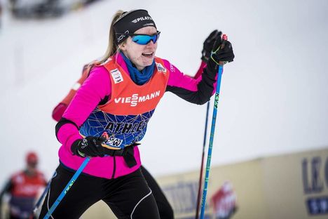 NordicFocus 08.12.2017, Davos, Switzerland (SUI):Nadine Fahnendrick (SUI) - FIS world cup cross-country, training, Davos (SUI). www.nordicfocus.com. © Modica/NordicFocus. Every downloaded picture is fee-liable.