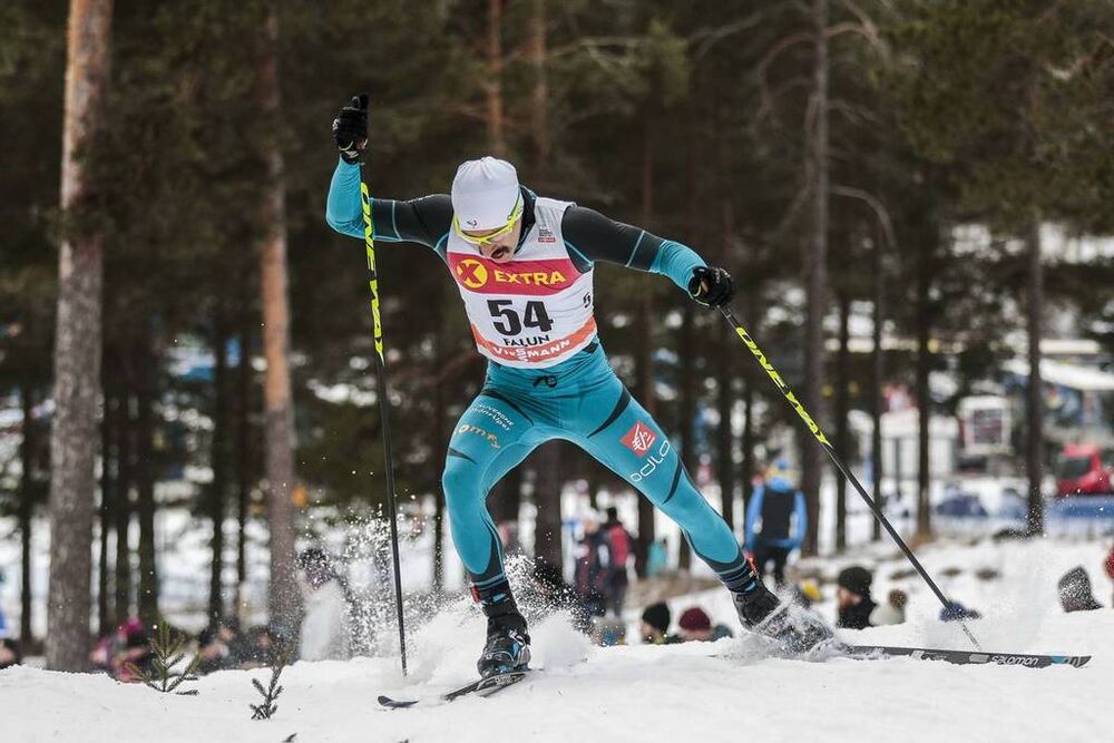 28.01.2017, Falun Sweden (SWE):Paul Goalabre (FRA) - FIS world cup cross-country, individual sprint, Falun (SWE). www.nordicfocus.com. © Modica/NordicFocus. Every downloaded picture is fee-liable.