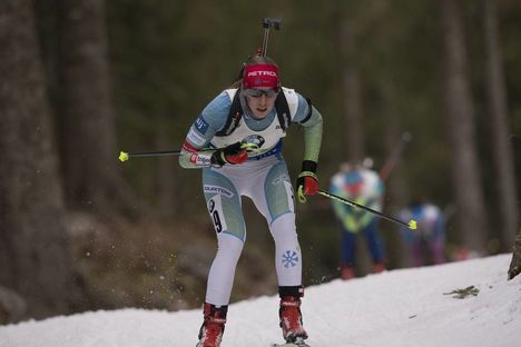 NordicFocus 11.12.2016, Pokljuka, Slovenia (SLO):Anja Erzen (SLO) - IBU world cup biathlon, relay women, Pokljuka (SLO). www.nordicfocus.com. © Manzoni/NordicFocus. Every downloaded picture is fee-liable.