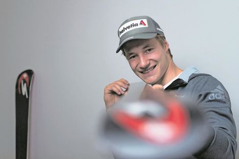 photo:roger gruetter Im Bild ist Marco Odermatt beim Fotoshooting in der Stckli Fabrik in Malters. (foto: roger gruetter)