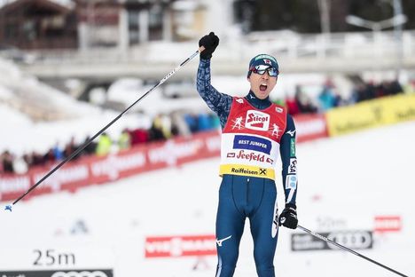 NordicFocus 28.01.2018, Seefeld, Austria (AUT):Akito Watabe (JPN) - FIS world cup nordic combined, individual gundersen HS109/15km, Seefeld (AUT). www.nordicfocus.com. © Modica/NordicFocus. Every downloaded picture is fee-liable.