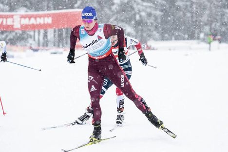 NordicFocus 30.12.2017, Lenzerheide, Switzerland (SUI):Natalia Nepryaeva (RUS) - FIS world cup cross-country, tour de ski, individual sprint, Lenzerheide (SUI). www.nordicfocus.com. © Modica/NordicFocus. Every downloaded picture is fee-liable.