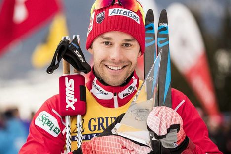 NordicFocus 07.01.2018, Val di Fiemme, Italy (ITA):Alex Harvey (CAN) - FIS world cup cross-country, tour de ski, final climb men, Val di Fiemme (ITA). www.nordicfocus.com. © Modica/NordicFocus. Every downloaded picture is fee-liable.