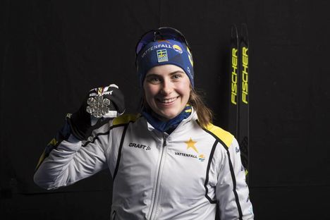 Modica/NordicFocus 23.02.2017, Lahti, Finland (FIN):Ebba Andersson (SWE) - FIS nordic world ski championships, cross-country, medals, Lahti (FIN). www.nordicfocus.com. © Modica/NordicFocus. Every downloaded picture is fee-liable.