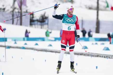 NordicFocus 11.02.2018, Pyeongchang, Korea (KOR):Martin Johnsrud Sundby (NOR) - XXIII. Olympic Winter Games Pyeongchang 2018, cross-country, skiathlon men, Pyeongchang (KOR). www.nordicfocus.com. © Modica/NordicFocus. Every downloaded picture is fee-liable.