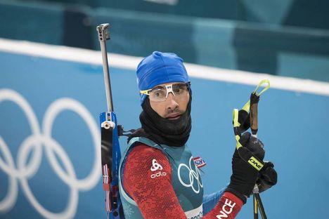 NordicFocus 11.02.2018, Pyeongchang, Korea (KOR):Martin Fourcade (FRA) - XXIII. Olympic Winter Games Pyeongchang 2018, biathlon, sprint men, Pyeongchang (KOR). www.nordicfocus.com. © Manzoni/NordicFocus. Every downloaded picture is fee-liable.