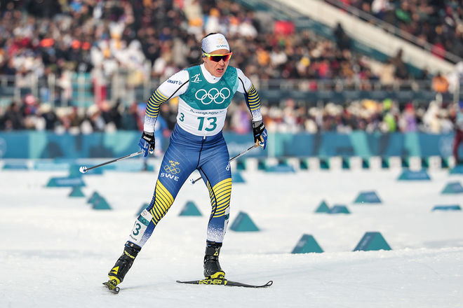 ANNA HAAG mislyckades i skiathlon på OS, men hon blir ändå Sveriges startkvinna i lördagens stafett över 4x5 kilometer. Foto: NORDIC FOCUS