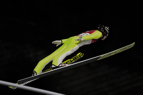 NordicFocus 10.02.2018, Pyeongchang, Korea (KOR):Stefan Kraft (AUT) - XXIII. Olympic Winter Games Pyeongchang 2018, ski jumping, individual HS109, Pyeongchang (KOR). www.nordicfocus.com. © Thibaut/NordicFocus. Every downloaded picture is fee-liable.