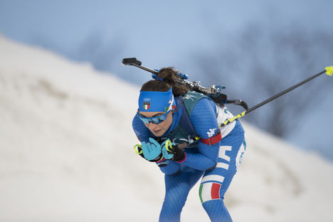 NordicFocus 15.02.2018, Pyeongchang, Korea (KOR):Dorothea Wierer (ITA) - XXIII. Olympic Winter Games Pyeongchang 2018, biathlon, individual women, Pyeongchang (KOR). www.nordicfocus.com. © Manzoni/NordicFocus. Every downloaded picture is fee-liable.