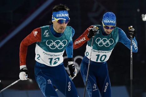 NordicFocus 14.02.2018, Pyeongchang, Korea (KOR):Maxime Laheurte (FRA) - XXIII. Olympic Winter Games Pyeongchang 2018, nordic combined, individual gundersen HS109/10km, Pyeongchang (KOR). www.nordicfocus.com. © Thibaut/NordicFocus. Every downloaded picture is fee-l