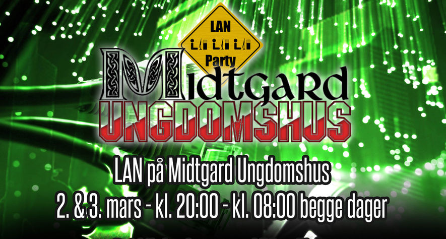 LAN Midtgard 2018 illustrasjonsbilde