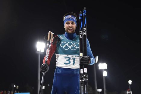 NordicFocus 20.02.2018, Pyeongchang, Korea (KOR):Jason Lamy Chappuis (FRA) - XXIII. Olympic Winter Games Pyeongchang 2018, nordic combined, individual gundersen HS140/10km, Pyeongchang (KOR). www.nordicfocus.com. © Thibaut/NordicFocus. Every downloaded picture is f