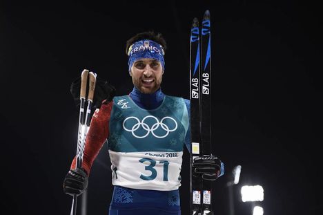 NordicFocus 20.02.2018, Pyeongchang, Korea (KOR):Jason Lamy Chappuis (FRA) - XXIII. Olympic Winter Games Pyeongchang 2018, nordic combined, individual gundersen HS140/10km, Pyeongchang (KOR). www.nordicfocus.com. © Thibaut/NordicFocus. Every downloaded picture is f