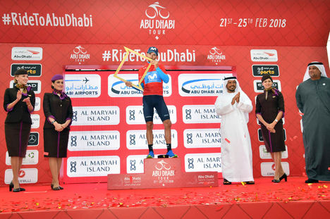 LaPresse/ Massimo Paolone Abu Dhabi Tour 2018 - 4a edizione - Tappa 5 - Abu Dhabi Airports Stage - da Qasr Al Muwaiji a Jebel Hafeet - 199 km (123,6 miglia)