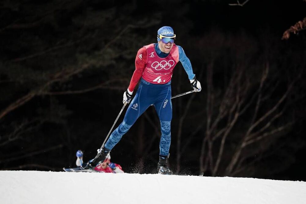 21.02.2018, Pyeongchang, Korea (KOR):Maurice Manificat (FRA) - XXIII. Olympic Winter Games Pyeongchang 2018, cross-country, team sprint,  Pyeongchang (KOR). www.nordicfocus.com. © Modica/NordicFocus. Every downloaded picture is fee-liable.