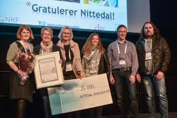 Nittedal kommune gikk av med seieren under kommunalteknikkmessen ved Telenor Arena i 2016.