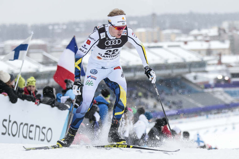 23.02.2017, Lahti, Finland (FIN):Oskar Svensson (SWE) - FIS nordic world ski championships, cross-country, individual sprint, Lahti (FIN). www.nordicfocus.com. © Modica/NordicFocus. Every downloaded picture is fee-liable.