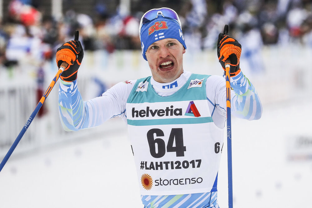01.03.2017, Lahti, Finland (FIN):Iivo Niskanen (FIN) - FIS nordic world ski championships, cross-country, 15km men, Lahti (FIN). www.nordicfocus.com. © NordicFocus. Every downloaded picture is fee-liable.