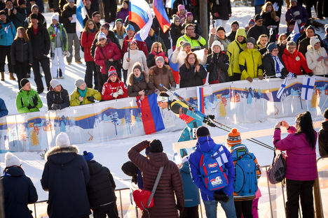 NordicFocus 10.03.2017, Kontiolahti, Finland (FIN):Martin Fourcade (FRA) - IBU world cup biathlon, sprint men, Kontiolahti (FIN). www.nordicfocus.com. © Tumashov/NordicFocus. Every downloaded picture is fee-liable.